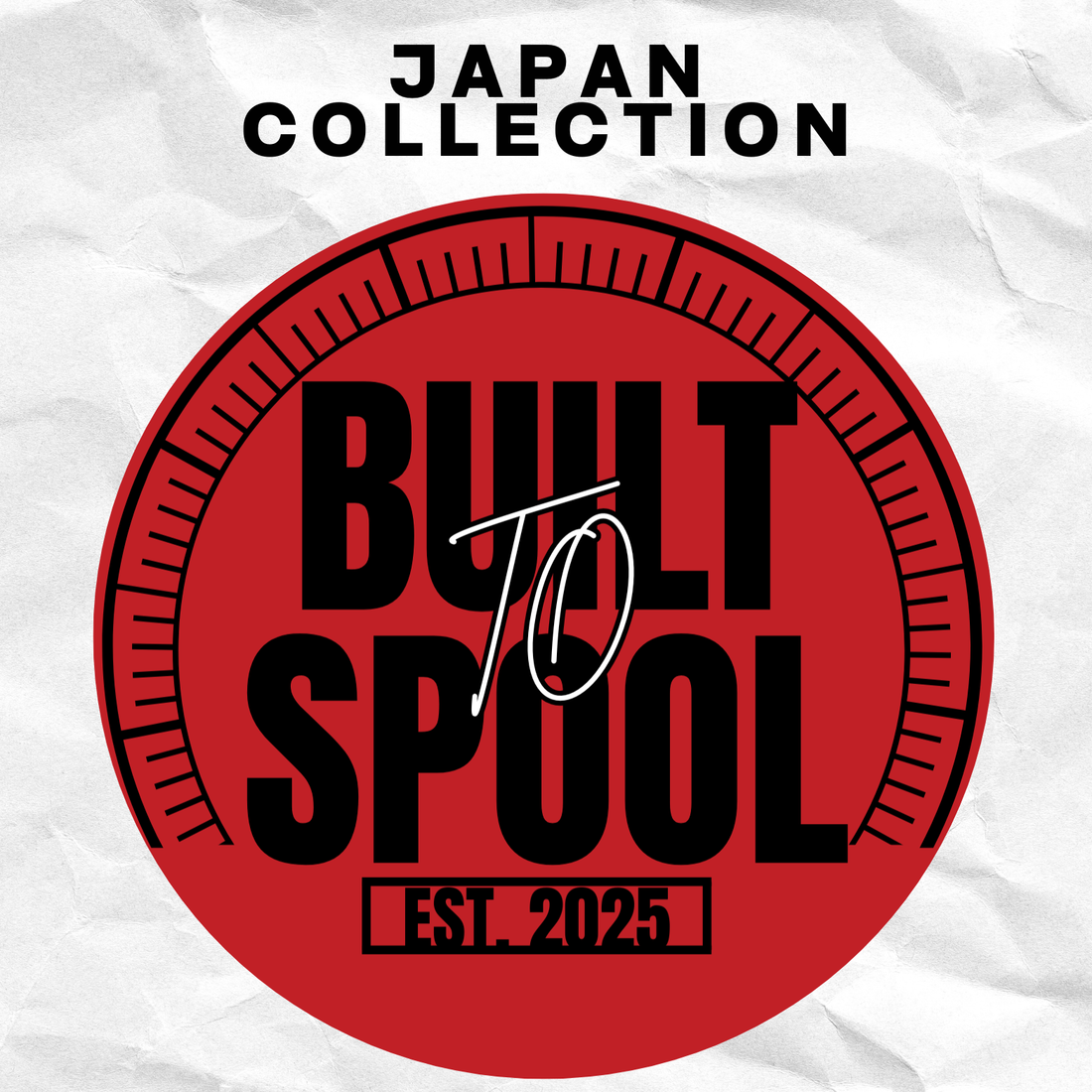 Built to Spool Logo im Japan collection Stil