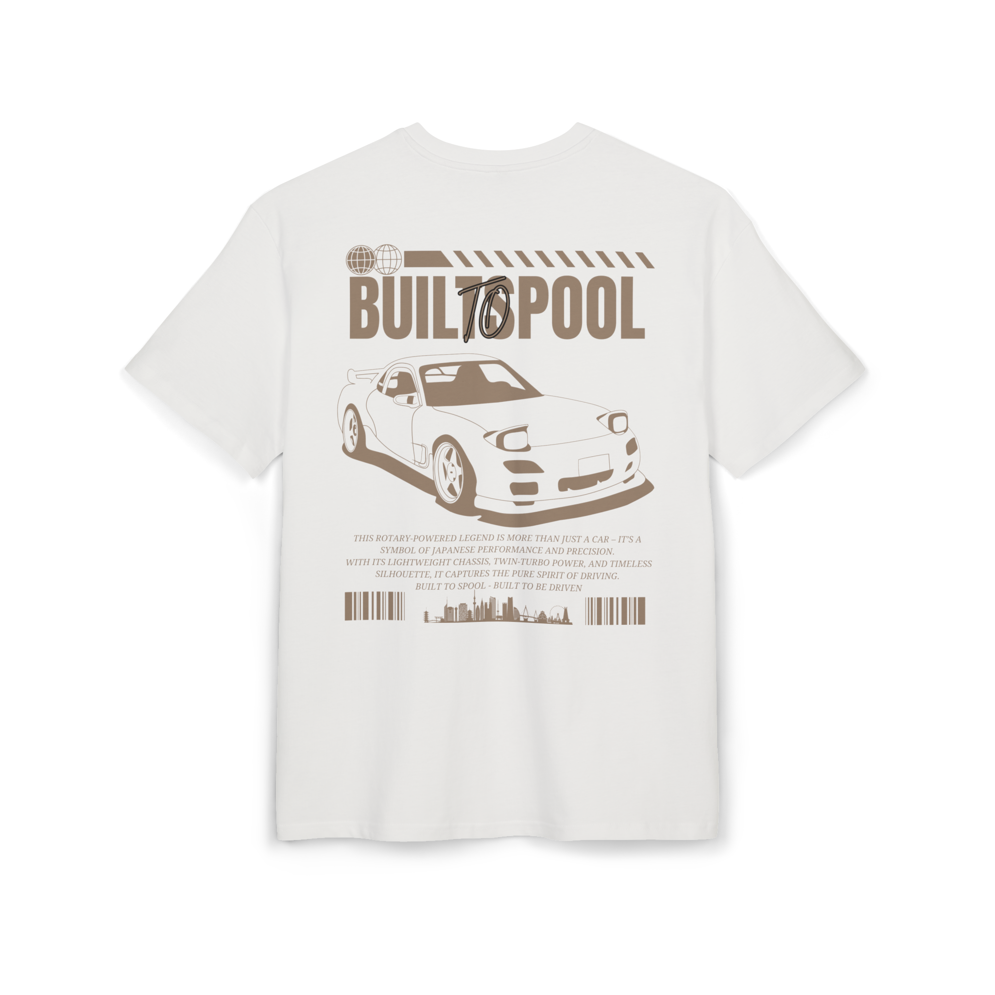 Oversize Streetwear T-Shirt | Japan Collection | Rotary machine