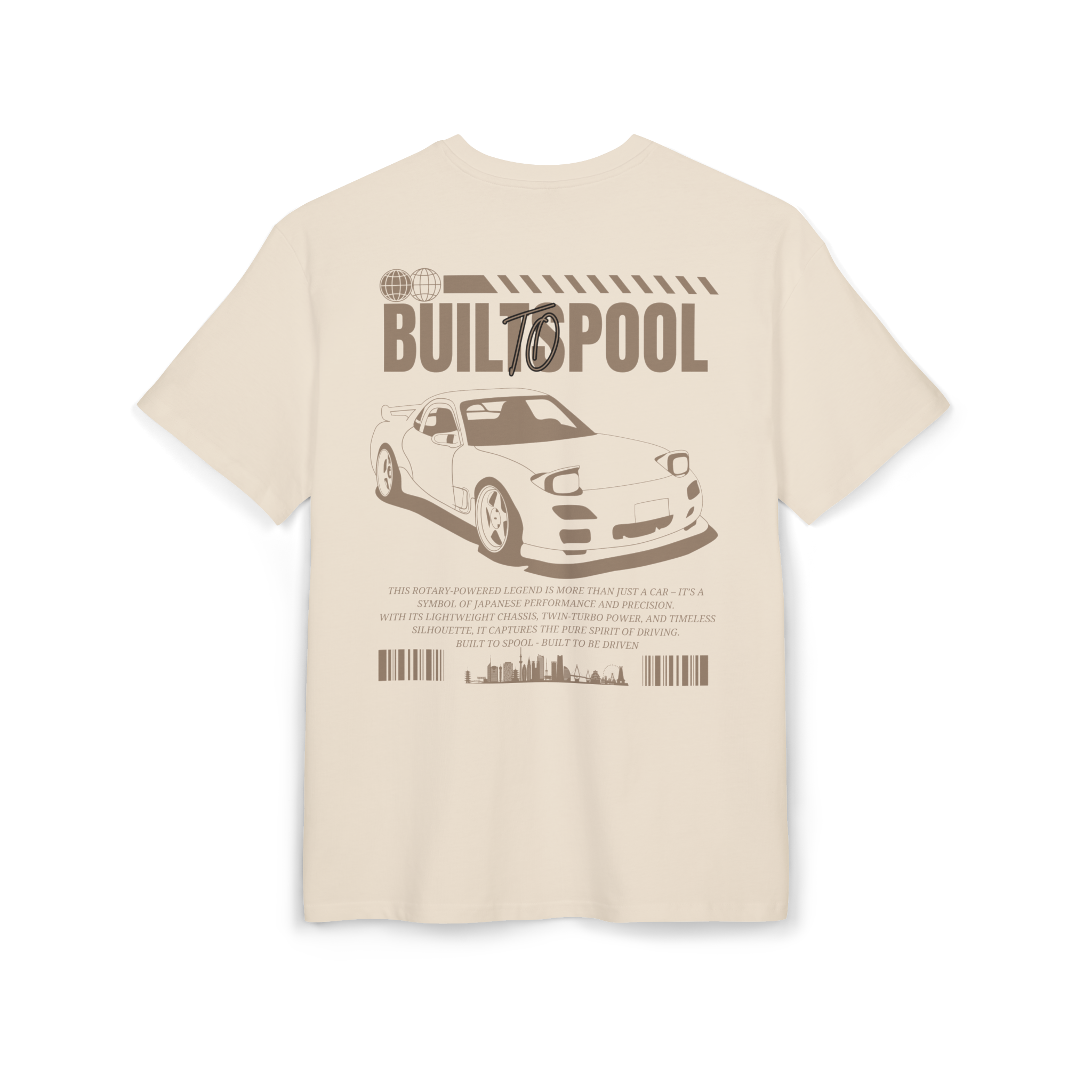 Oversize Streetwear T-Shirt | Japan Collection | Rotary machine