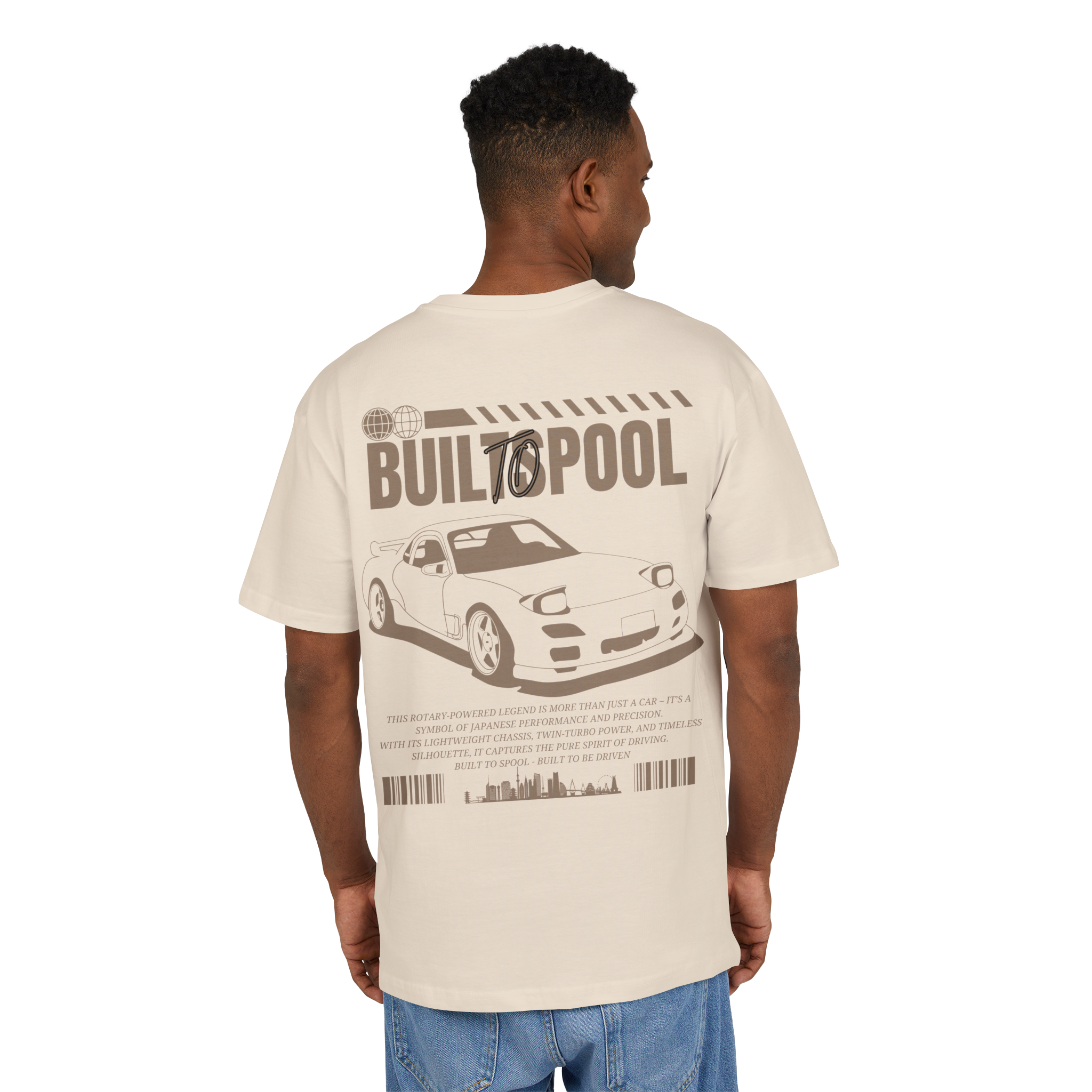 Oversize Streetwear T-Shirt | Japan Collection | Rotary machine