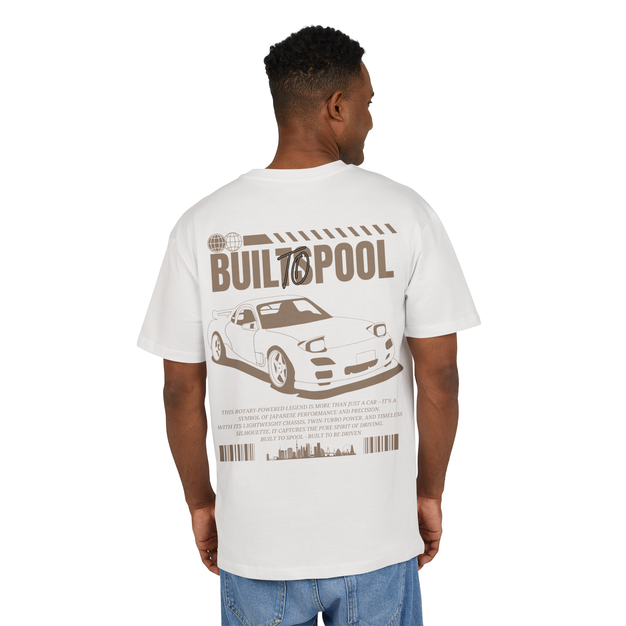 Oversize Streetwear T-Shirt | Japan Collection | Rotary machine