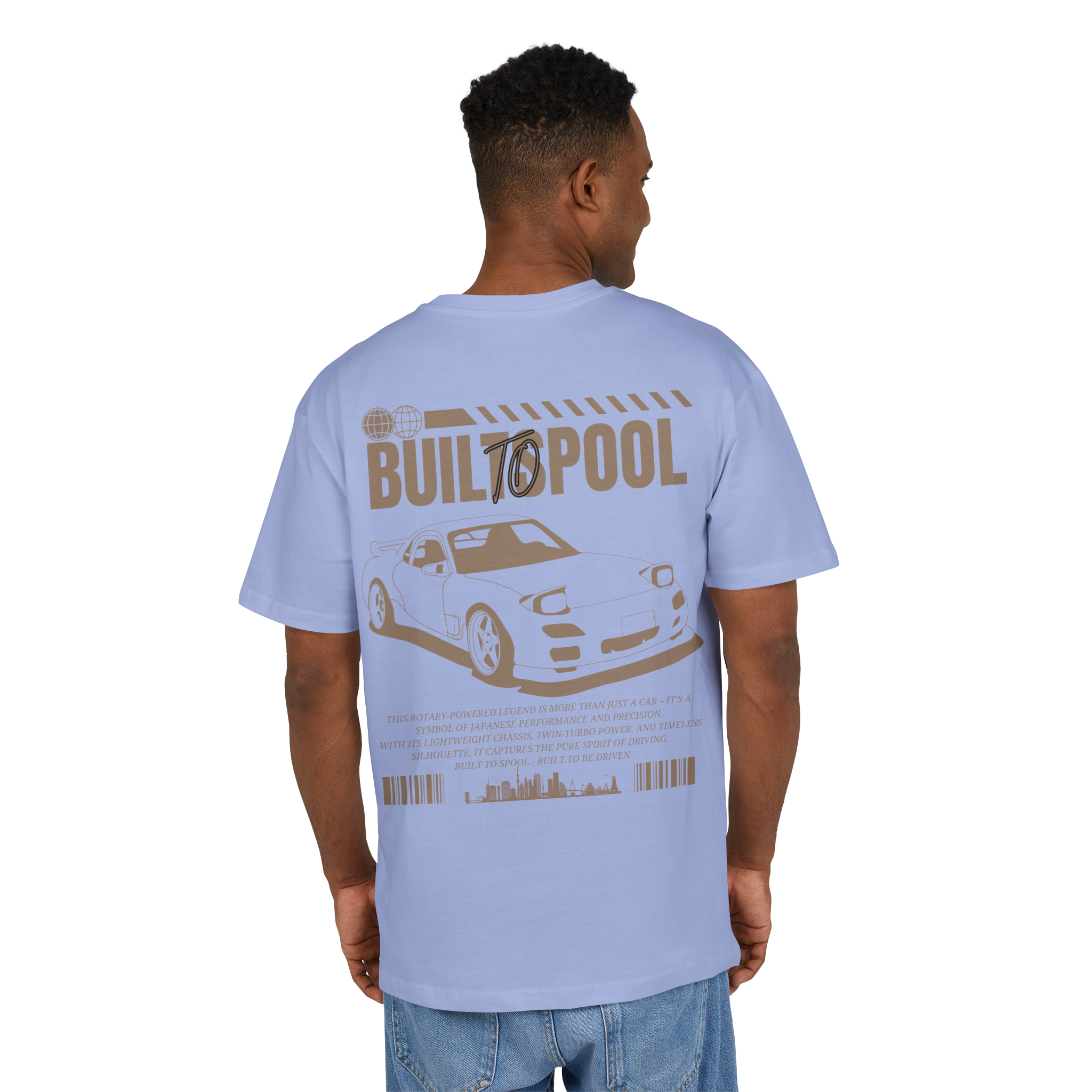 Oversize Streetwear T-Shirt | Japan Collection | Rotary machine